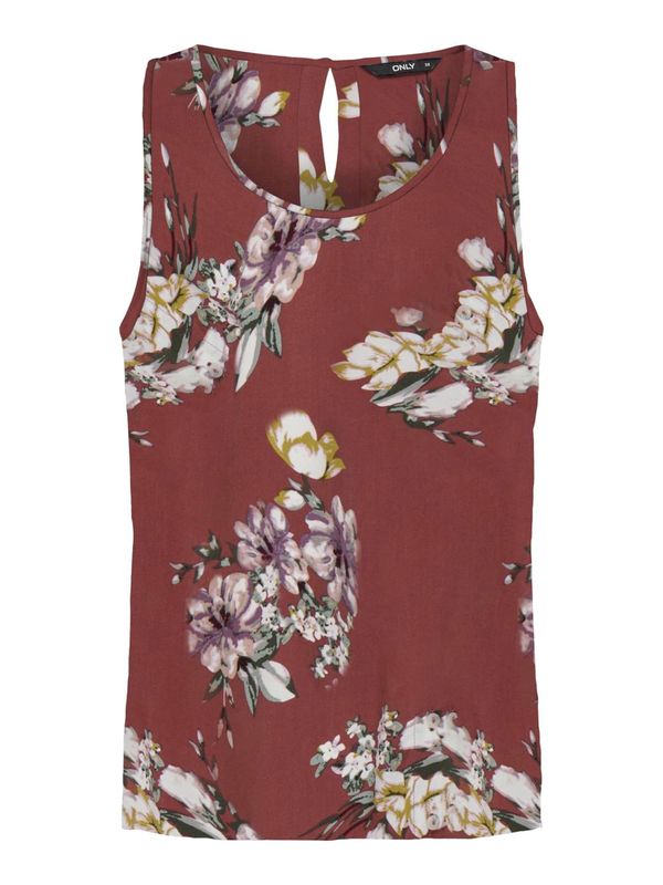 ONLY ONLY Блуза 'NOVA'  зелено / лилав / бордо / бяло