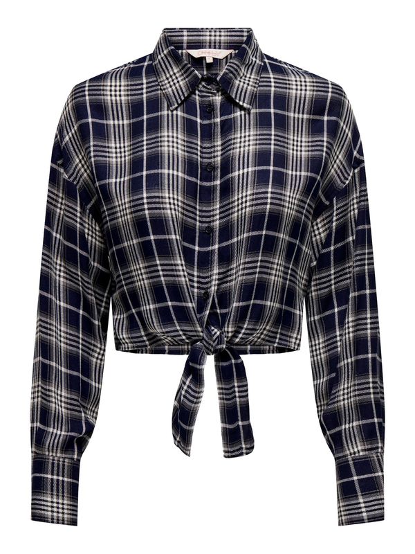 ONLY ONLY Блуза 'RILEY'  нейви синьо