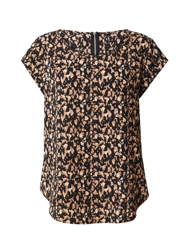 ONLY ONLY Блуза  светлобежово / тъмнобежово / черно