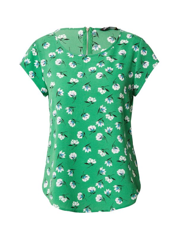 ONLY ONLY Блуза  светлосиньо / зелено / черно / бяло