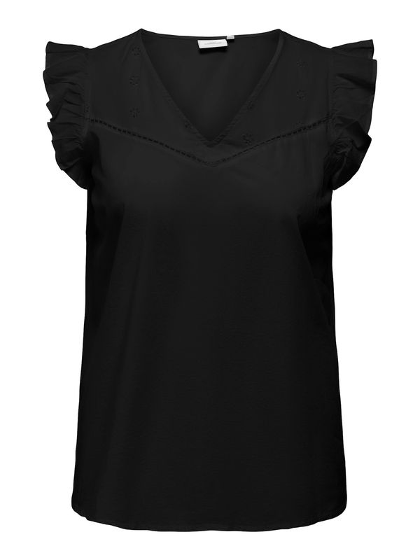 ONLY Carmakoma ONLY Carmakoma Блуза 'Chalinos'  черно