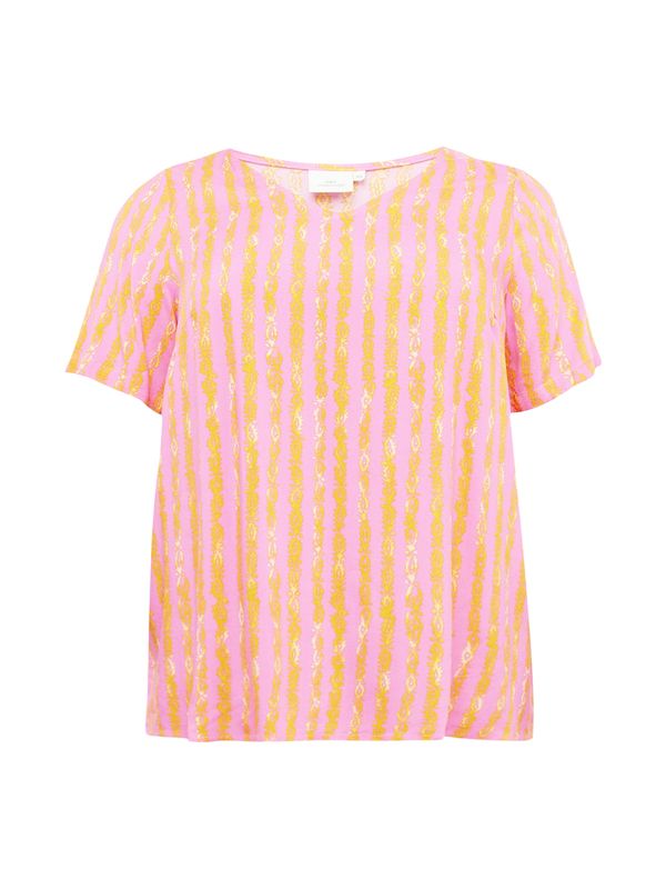 ONLY Carmakoma ONLY Carmakoma Блуза 'MARRAKESH'  кремаво / мед / еосин