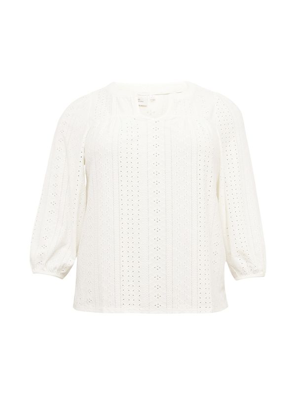 ONLY Carmakoma ONLY Carmakoma Блуза 'SANDRA'  бяло