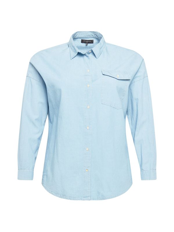 ONLY Carmakoma ONLY Carmakoma Блуза  светлосиньо