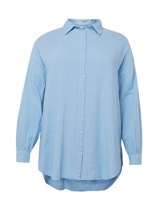 ONLY Carmakoma ONLY Carmakoma Блуза 'THYRA'  светлосиньо