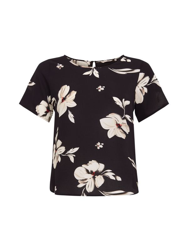 ONLY Carmakoma ONLY Carmakoma Блуза 'Vica'  пъстро / черно