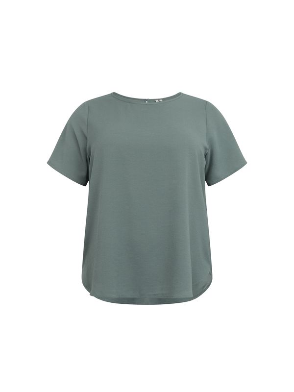 ONLY Carmakoma ONLY Carmakoma Блуза 'Vica'  тъмнозелено