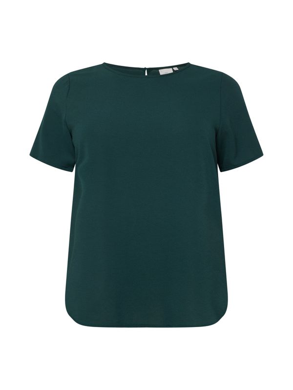 ONLY Carmakoma ONLY Carmakoma Блуза 'Vica'  тъмнозелено