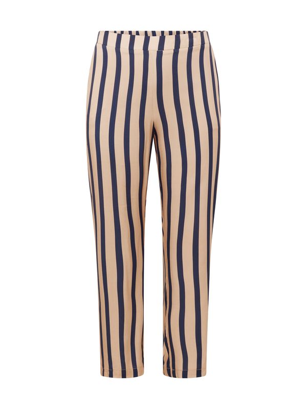 ONLY Carmakoma ONLY Carmakoma Панталон 'CHEYENNE'  нейви синьо / капучино