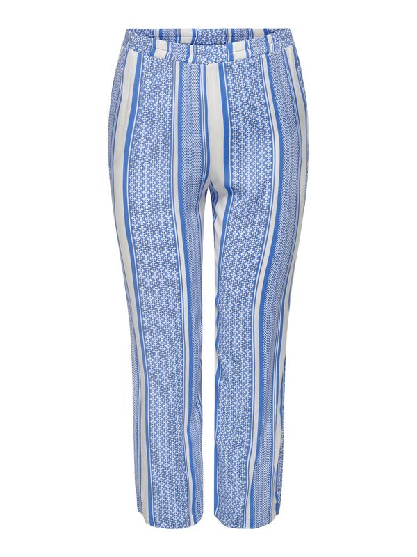 ONLY Carmakoma ONLY Carmakoma Панталон 'Marrakesh'  синьо / бяло