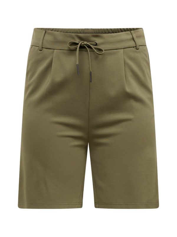 ONLY Carmakoma ONLY Carmakoma Панталон с ръб  маслина