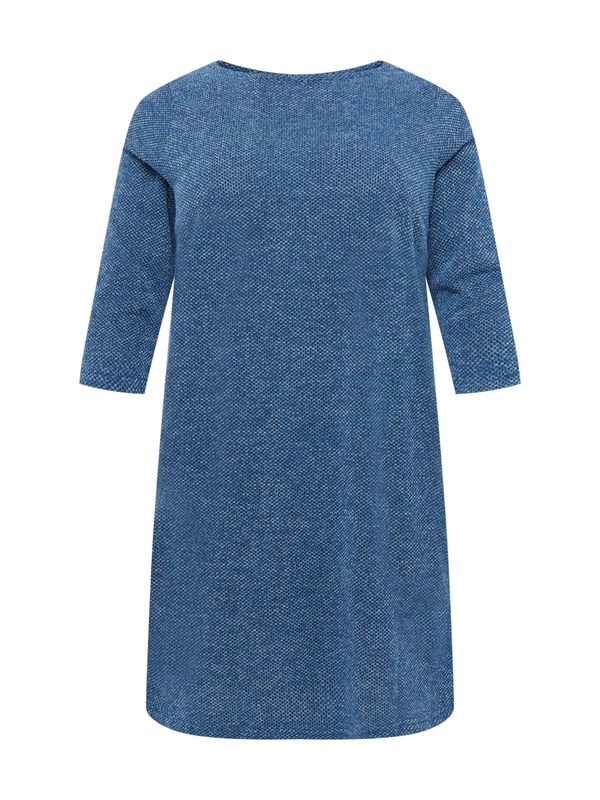 ONLY Carmakoma ONLY Carmakoma Плетена рокля 'Martha'  тъмносиньо