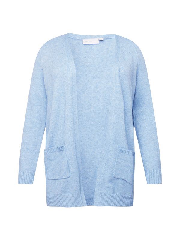 ONLY Carmakoma ONLY Carmakoma Плетена жилетка 'Esly'  светлосиньо