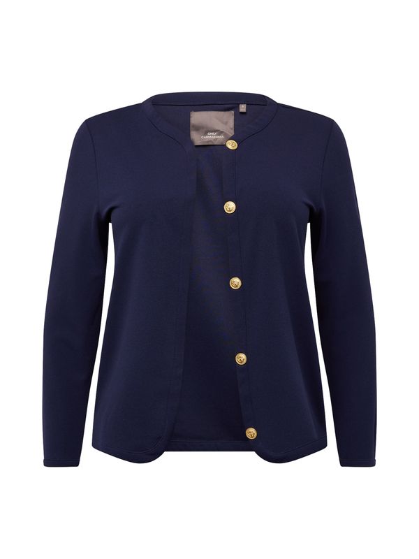 ONLY Carmakoma ONLY Carmakoma Плетена жилетка 'SANIA'  тъмносиньо