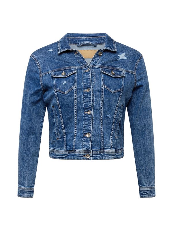 ONLY Carmakoma ONLY Carmakoma Преходно яке 'CARTIA'  син деним