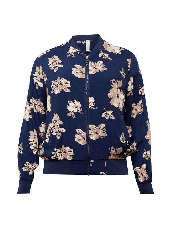 ONLY Carmakoma ONLY Carmakoma Преходно яке 'NOVA DITTE LIFE'  бежово / тъмнобежово / нейви синьо