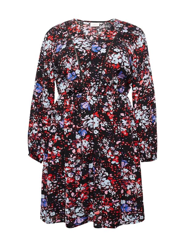 ONLY Carmakoma ONLY Carmakoma Рокля 'DEEDEE'  синьо / червено / черно / бяло