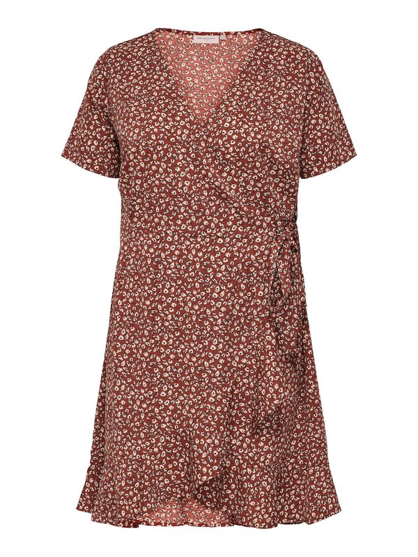 ONLY Carmakoma ONLY Carmakoma Рокля 'Livia'  алено / черно / бяло