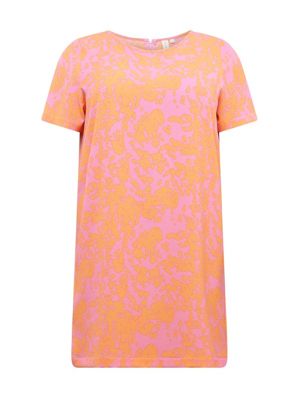 ONLY Carmakoma ONLY Carmakoma Рокля 'LUX'  оранжево / светлорозово
