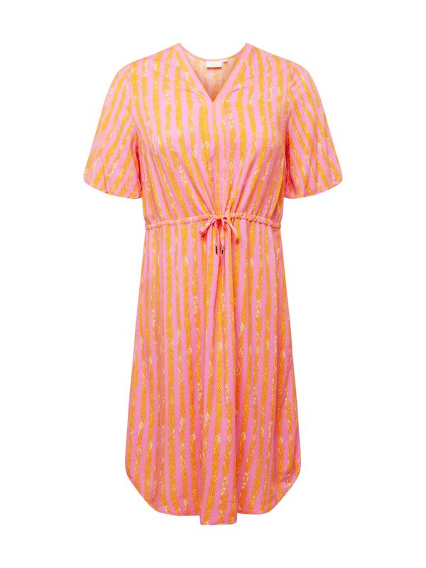 ONLY Carmakoma ONLY Carmakoma Рокля 'MARRAKESH '  златистожълто / питая