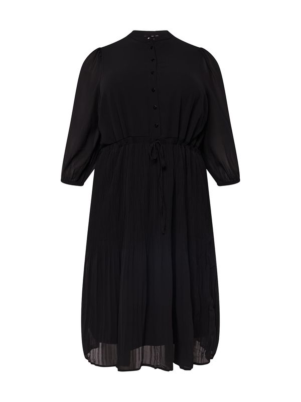 ONLY Carmakoma ONLY Carmakoma Рокля тип риза 'PIONA'  черно