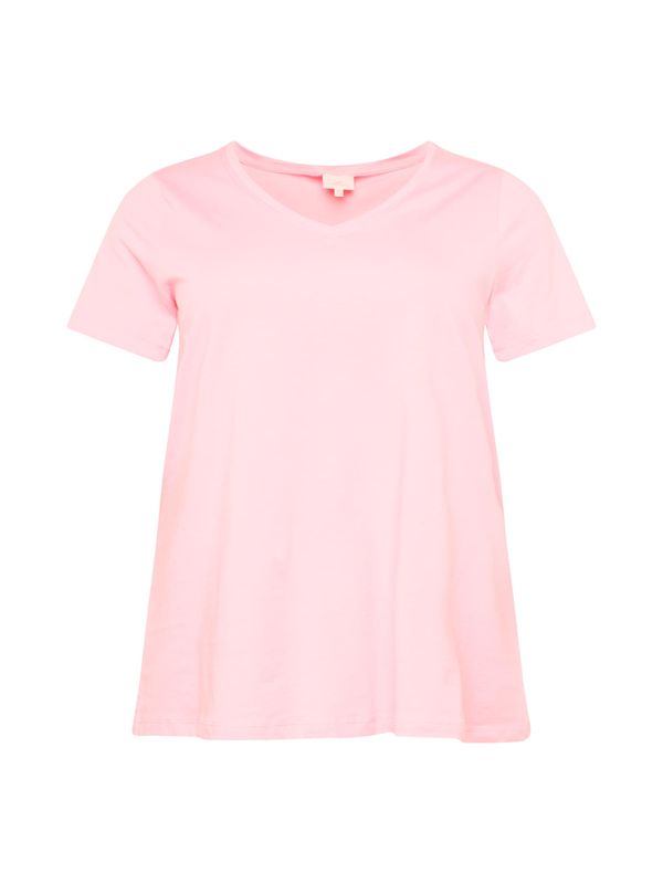 ONLY Carmakoma ONLY Carmakoma Тениска 'BONNIE'  бледорозово