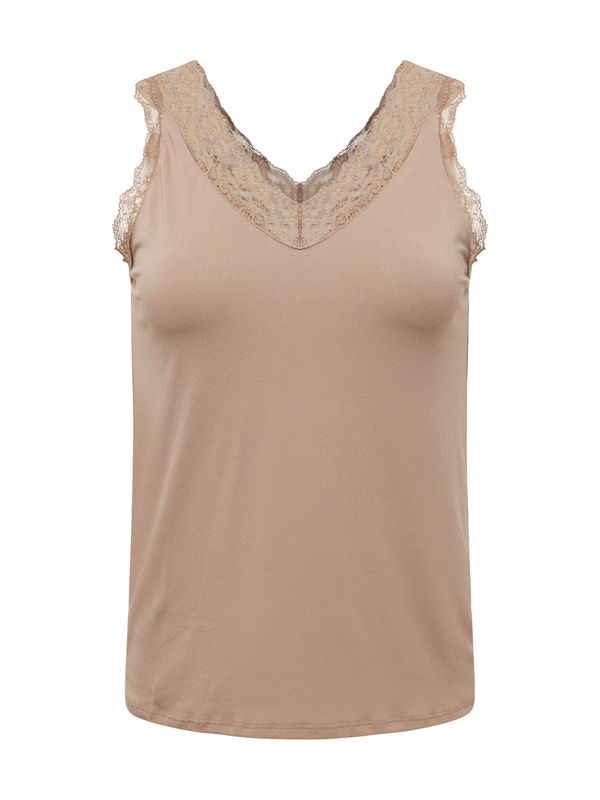 ONLY Carmakoma ONLY Carmakoma Топ 'CARBENNEDIKTE'  светлокафяво