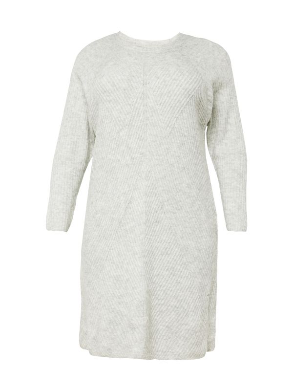 ONLY Curve ONLY Curve Плетена рокля 'CAROL'  светлосиво