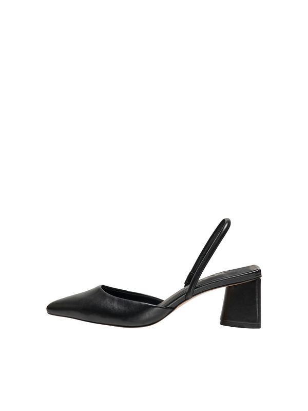 ONLY ONLY Дамски обувки на ток с отворена пета 'CARA'  черно