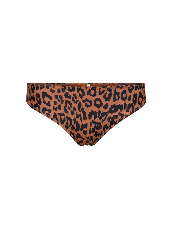 ONLY ONLY Долнище на бански тип бикини 'Olli'  кафяво / черно