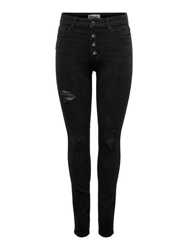 ONLY ONLY Дънки 'JOSIE'  черен меланж
