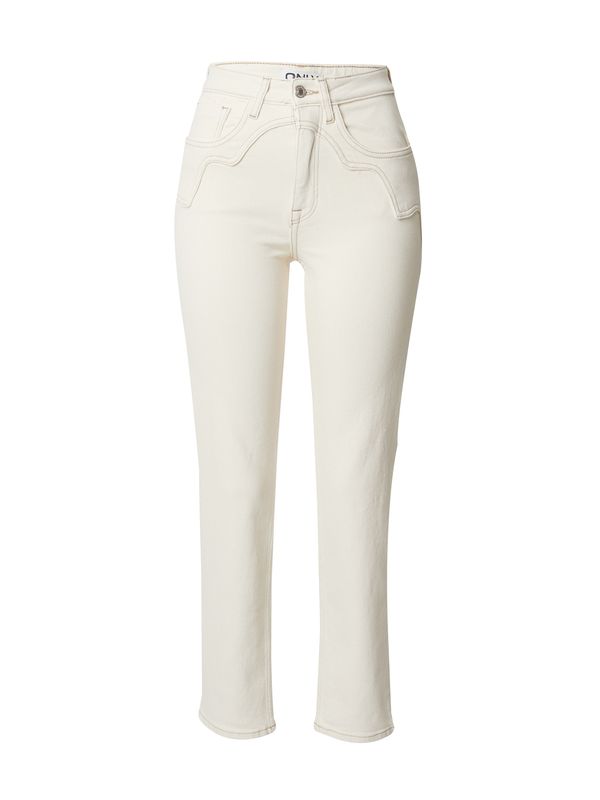 ONLY ONLY Дънки 'STORMY'  кремаво