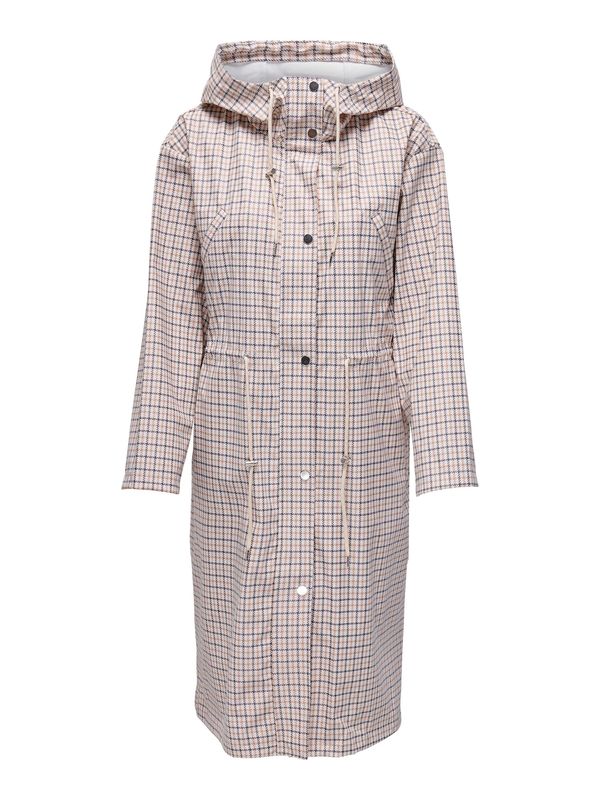 ONLY ONLY Функционално палто 'Rene Marie'  телесен цвят / черно / мръсно бяло