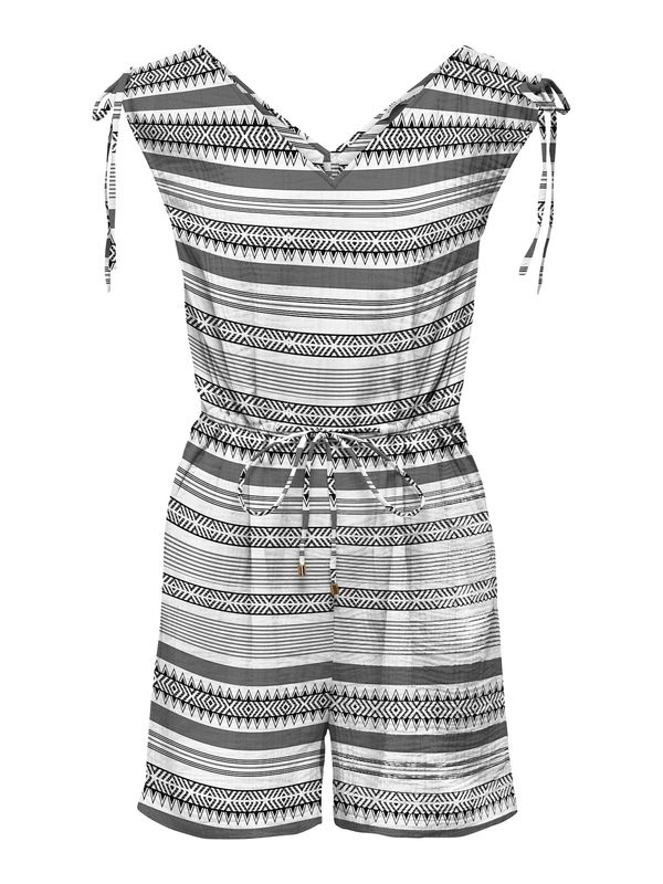 ONLY ONLY Гащеризон 'Nora'  черно / бяло