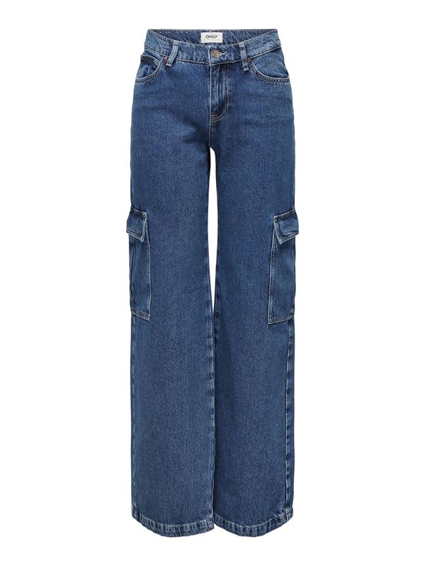 ONLY ONLY Карго дънки 'HONEY'  син деним