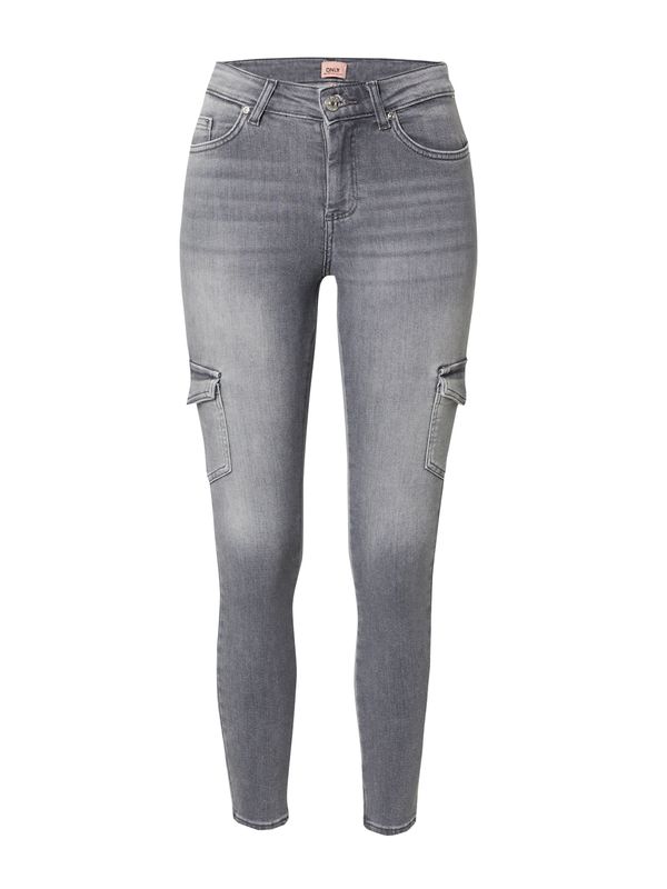 ONLY ONLY Карго дънки  сив деним