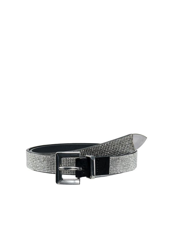 ONLY ONLY Колан 'ATHENA'  сребърно сиво / черно