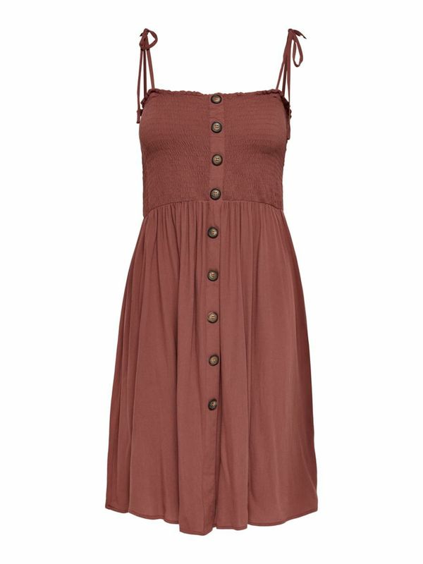 ONLY ONLY Лятна рокля 'Annika'  пастелно червено