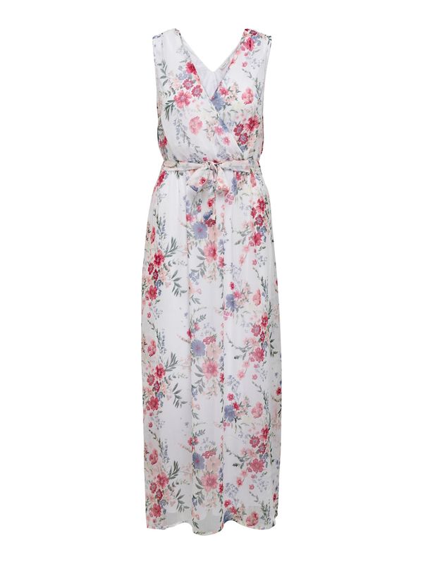 ONLY ONLY Лятна рокля 'Asta Sofia'  сиво / зелено / червено / бяло