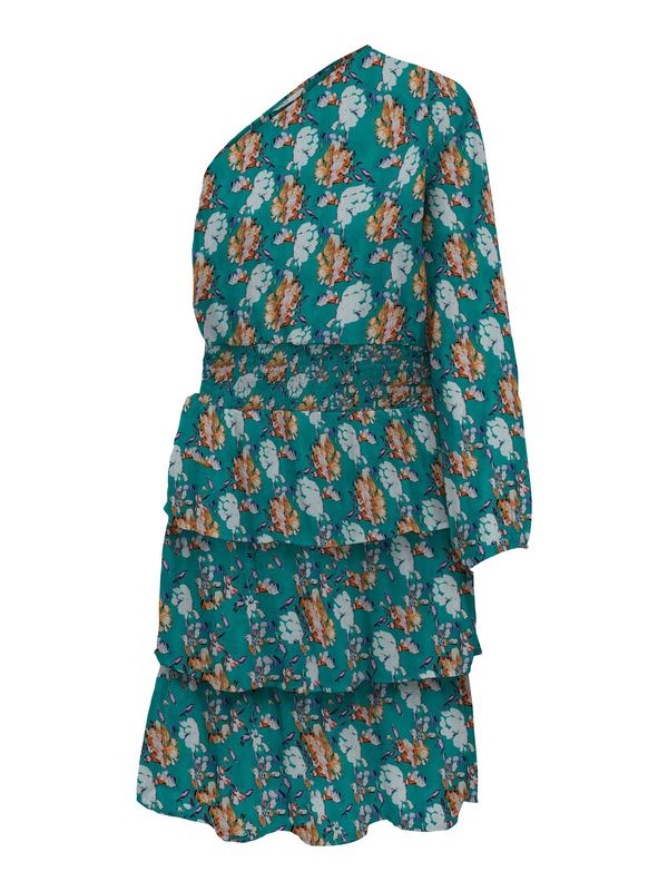 ONLY ONLY Лятна рокля 'EMMA'  тъмносиньо / смарагдово зелено / оранжево / бяло