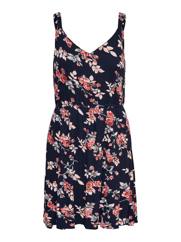 ONLY ONLY Лятна рокля 'Karmen'  нощно синьо / пъстро