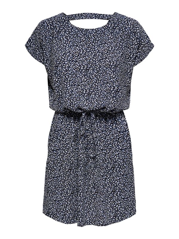 ONLY ONLY Лятна рокля 'Mariana Myrina'  синьо / черно / бяло