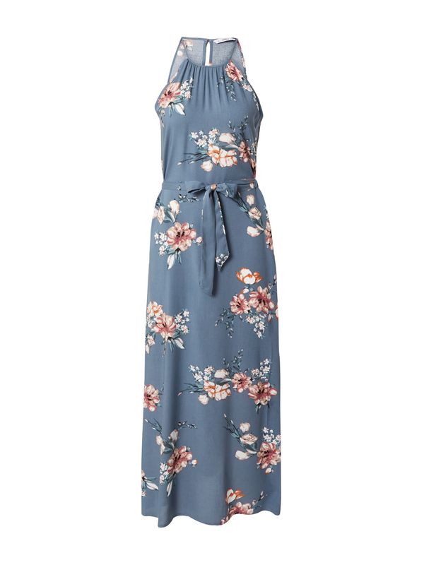 ONLY ONLY Лятна рокля 'NOVA'  гълъбово синьо / зелено / бледорозово