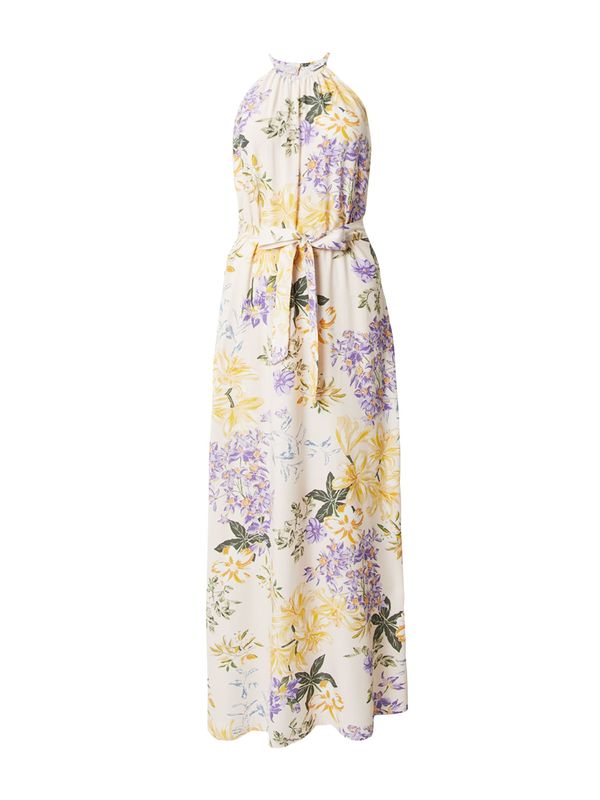 ONLY ONLY Лятна рокля 'NOVA'  жълто / елхово зелено / светлолилаво / пудра