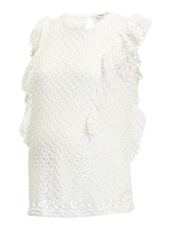 Only Maternity Only Maternity Блуза 'CAMELIA'  бяло