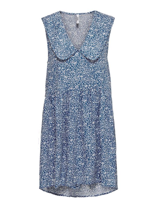 Only Maternity Only Maternity Лятна рокля 'Alina'  нейви синьо / бяло