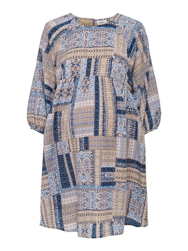 Only Maternity Only Maternity Рокля 'Monika'  бежово / синьо / светлосиньо