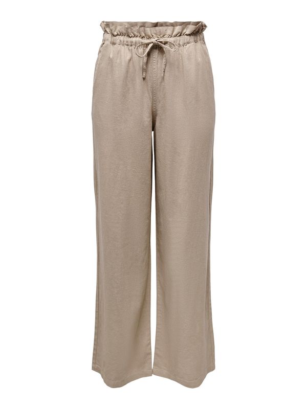 ONLY ONLY Панталон 'Caro'  сиво-бежово