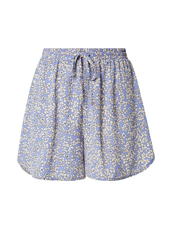 ONLY ONLY Панталон 'FUCHSIA'  опушено синьо / пъстро