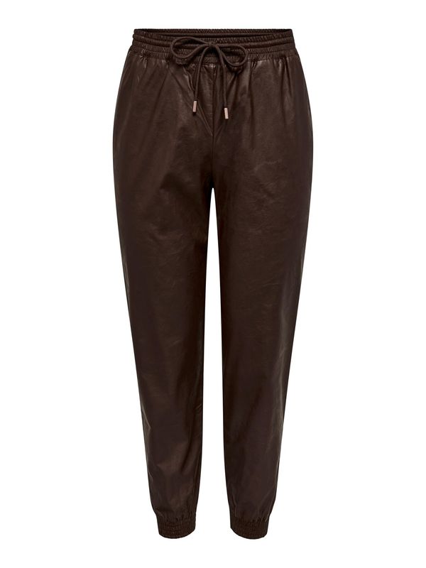 ONLY ONLY Панталон 'Mady'  тъмнокафяво